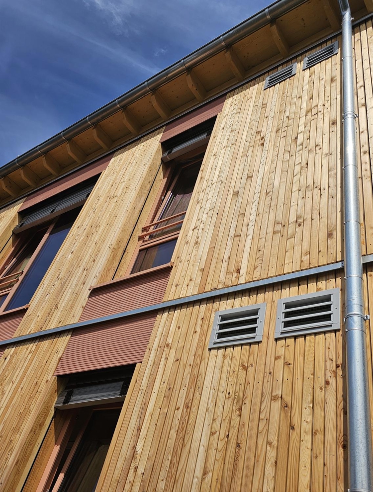 Decentralized ventilationfor modular construction